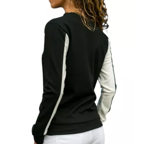 1 xl left💕New boutique color block sweatshirt - Picture 3 of 8